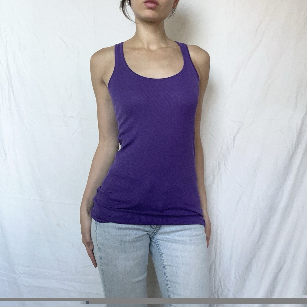 2000s Forever 21 Purple Tank Top Y2K Whimsigoth